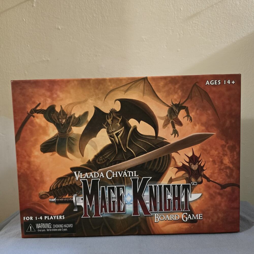 Mage Knight Board Game 2011 WizKids Neca New Vlaada Chvatil Open Box See Desc